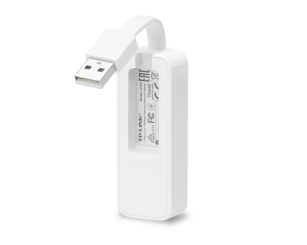 Мрежова карта TP-Link UE200, USB 2.0, LAN, 10/100 2