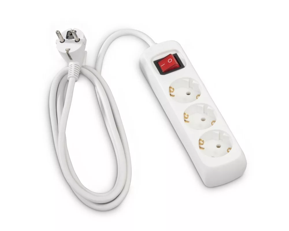 Разклонител HAMA, 3гнезда, 5м, 108815 9