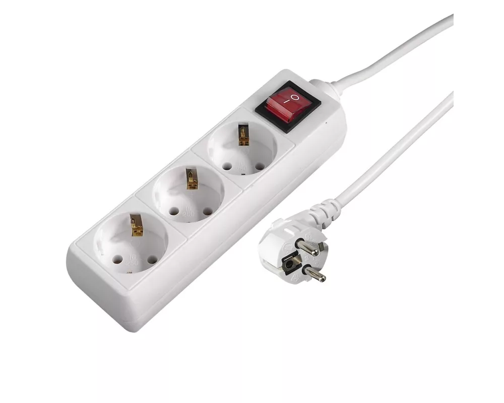 Разклонител HAMA, 3гнезда, 5м, 108815 2