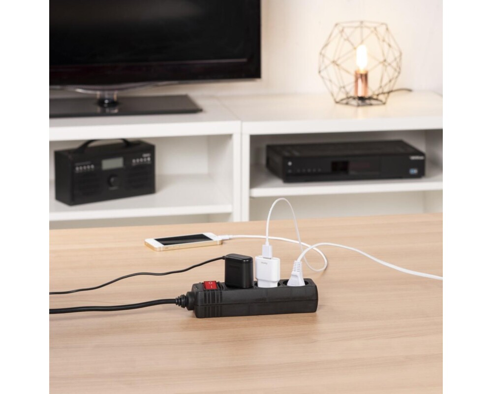 Разклонител HAMA 108835, 3гнезда, 108835 13