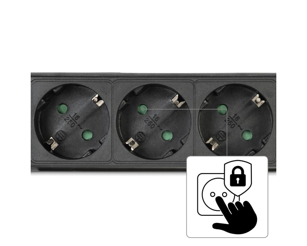 Разклонител HAMA 108835, 3гнезда, 108835 9