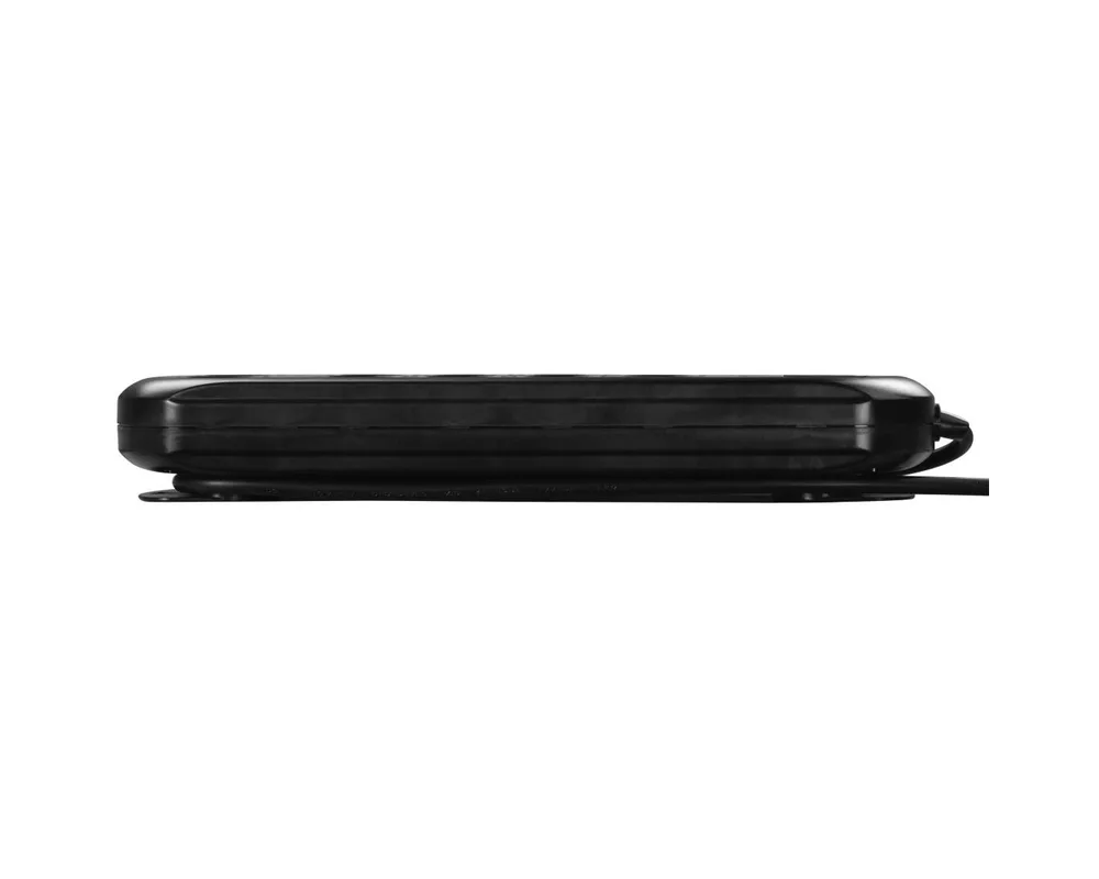 Разклонител HAMA 137253, 10 гнезда, 2 ключа, 2 m, Черен 4