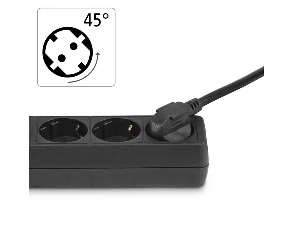 Разклонител HAMA, 3 гнезда, 108841 9