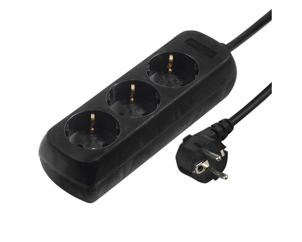 Разклонител HAMA, 3 гнезда, 108841 5