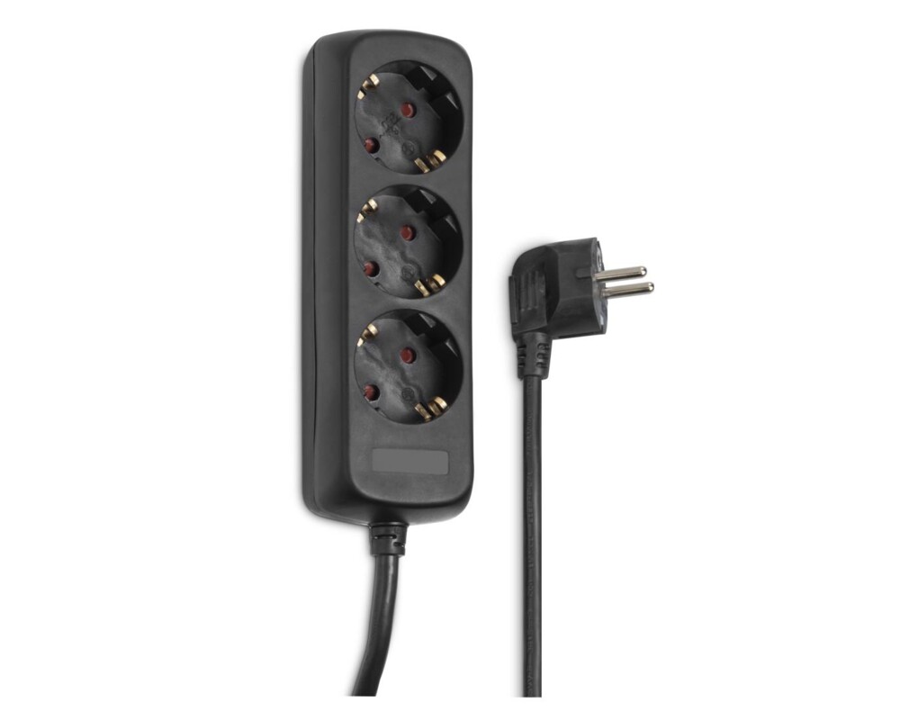 Разклонител HAMA, 3 гнезда, 108841 6