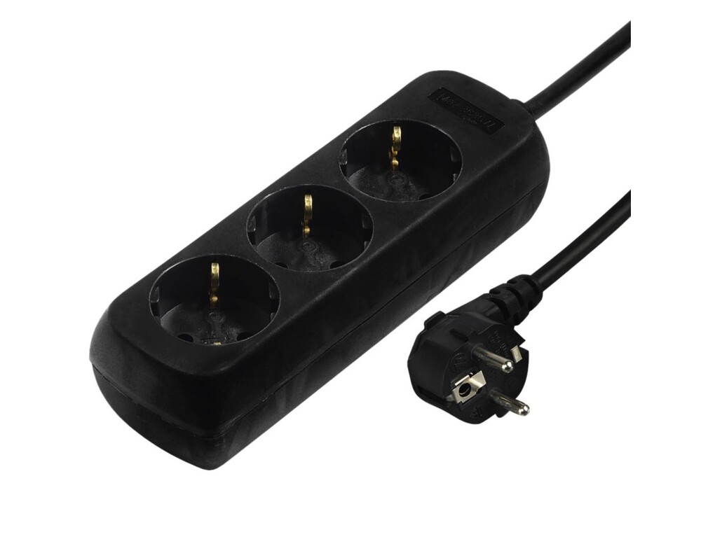 Разклонител HAMA, 3 гнезда, 108841 2