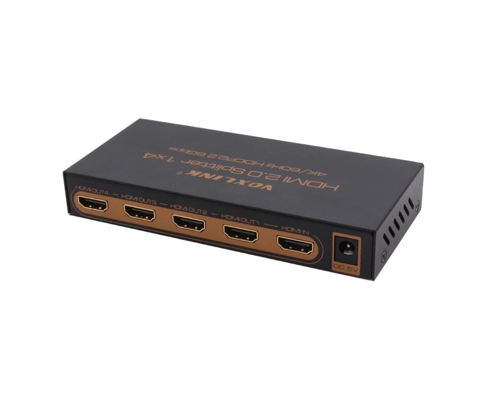 Кабел HDMI сплитер ESTILLO HDSP0009M1, 1/4, 4K/60Hz 2