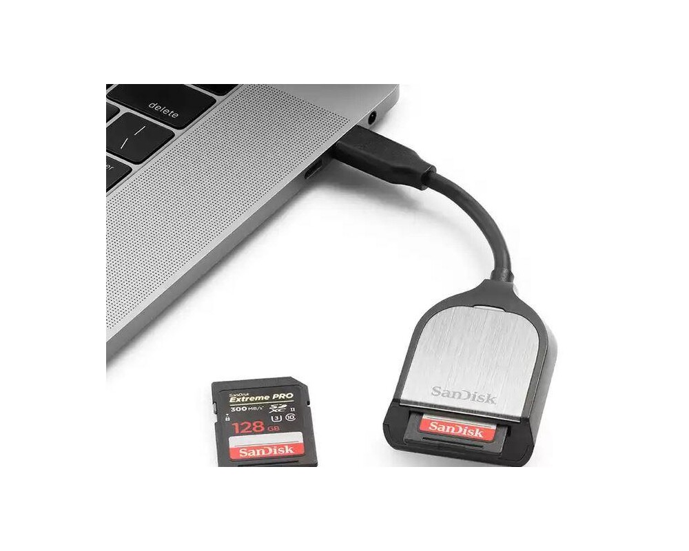 Четец за карти SanDisk Extreme PRO, USB-C, SD-SDDR-409-G46 3