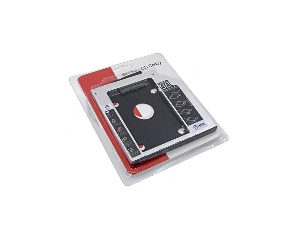Адаптери RAID ESTILLO caddy SATA към SATA HDD bay 9.5mm 3