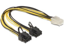  DeLock PCI Express power 6 pin женско > 2 x 8 pin мъжко, 30 cm 194028 DELOCK-83433 на топ цена - PIC.bg