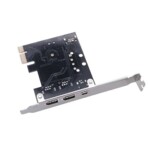 <span>Контролер</span> ESTILLO 1394AV 3+1 port 1394 FireWire PCI ex Host Adapter, Low profile <span class='catalog-num-in-name'>EST-PCI-ex-1394-LP</span> - 