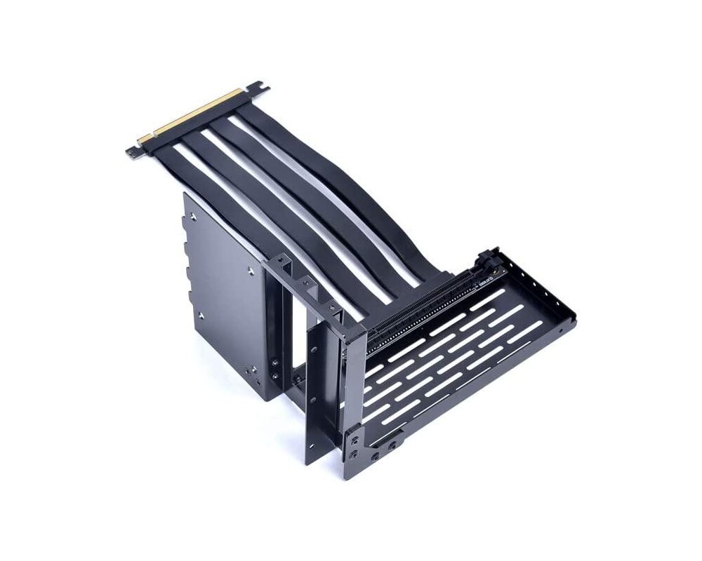 Кабел за вертикален монтаж за видео карта Lian Li LAN2-1X Externder Riser Cable 200mm PCI-E x16 3.0 и бракет за LanCool II 2