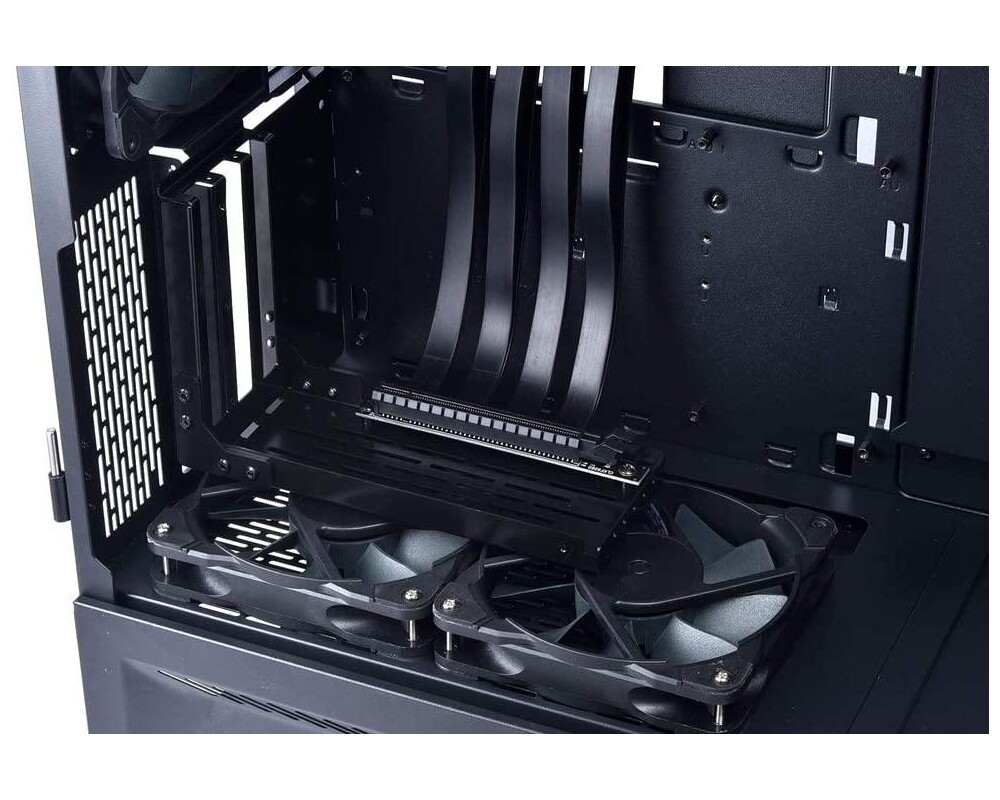 Кабел за вертикален монтаж за видео карта Lian Li LAN2-1X Externder Riser Cable 200mm PCI-E x16 3.0 и бракет за LanCool II 6