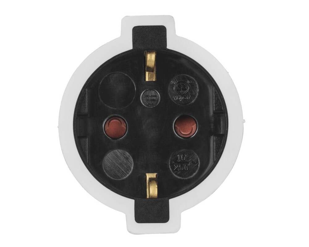 Разклонител Удължителен кабел HAMA Powerplug, Шуко мъжко, Шуко женско, Допълнителен контакт, 3.0 m, Бял 3