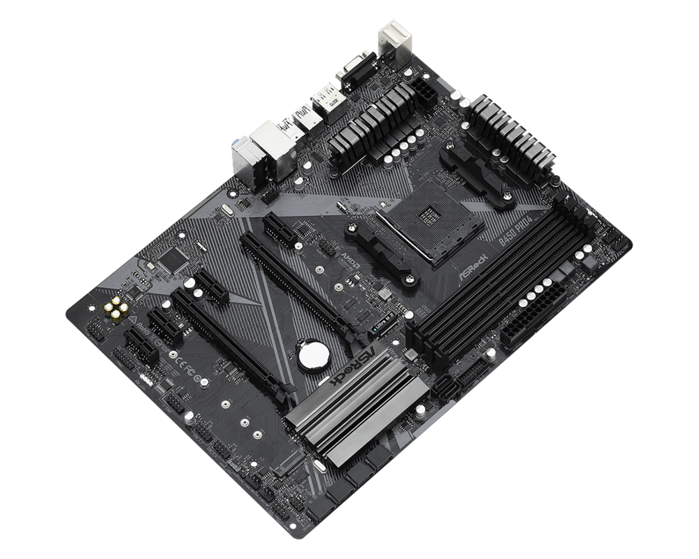 Дънна платка ASROCK B450 PRO4 R2.0 /AM4 14