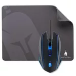 <span>Мишка</span> Геймърски комплект Spartan Gear Phalanx, мишка, пад за мишка, черен <span class='catalog-num-in-name'>SG-033887</span> - 