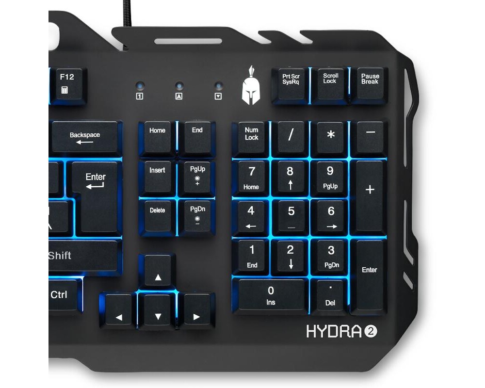 Клавиатура Геймърски комплект Spartan Gear Hydra II - клавиатура, мишка, пад и слушалки 2