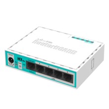  MiKrotik RB750R2, 10/100 Mbps, PoE, 64 MB, CPU 850MHz, Бял 196425 RB750R2 на топ цена - PIC.bg