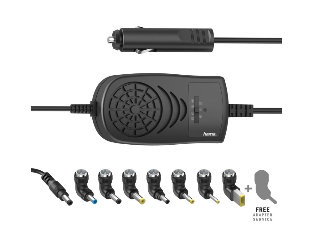 Зарядно Захранване за лаптоп HAMA, За автомобил, вх.12-16 V, изх.15-24V, 120W, 200009 2