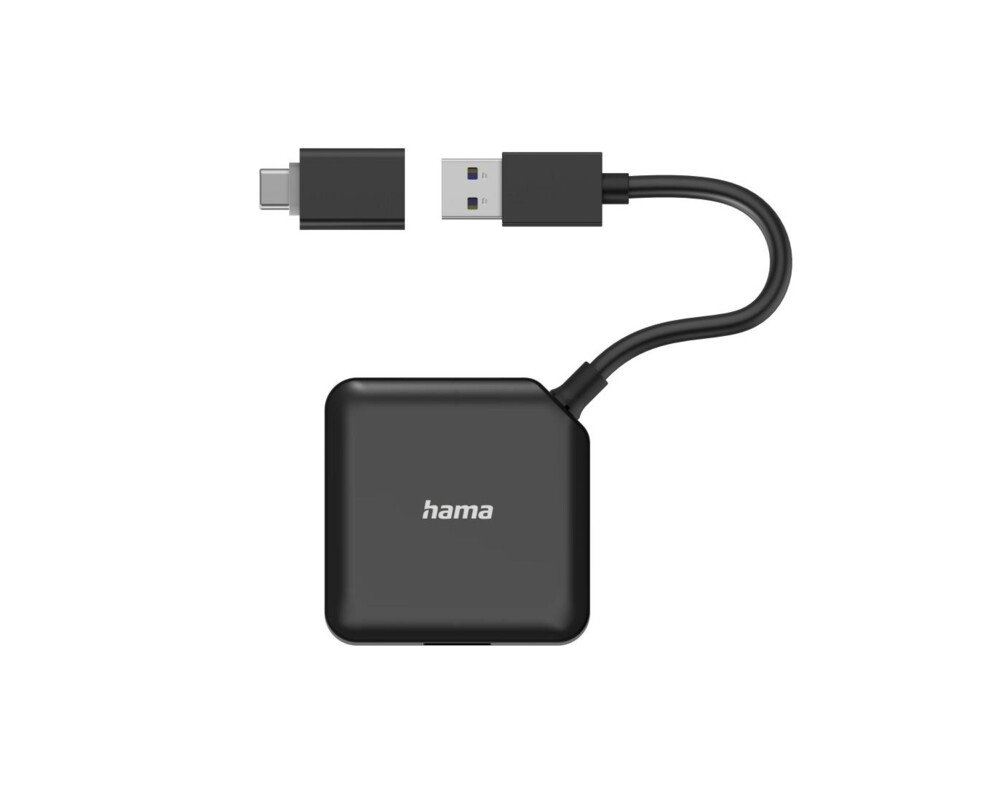 USB хъб USB-А хъб, 4-портов, HAMA-200116 4