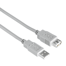  Удължителен кабел HAMA, USB-A женско - USB-A мъжко, 3 м, Стандарт 196827 HAMA-200906 на топ цена - PIC.bg