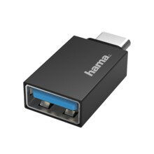  HAMA OTG USB-C мъжко-USB 3.2 Gen 1 A женско, 5Gbit/s Черен 196829 HAMA-200311 на топ цена - PIC.bg