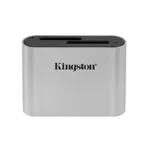 <span>Четец за карти</span> KINGSTON USB 3.2 Gen1 Workflow Dual-Slot SDHC <span class='catalog-num-in-name'>KIN-READ-WFS-SD</span> - 