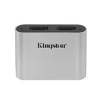 <span>Четец за карти</span> KINGSTON USB 3.2 Gen1 Workflow Dual-Slot microSDHC <span class='catalog-num-in-name'>KIN-READ-WFS-SDC</span> - 