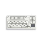 <span>Клавиатура</span> Компактна жична клавиатура CHERRY G80-11900, с Touchpad, сива <span class='catalog-num-in-name'>G80-1190LUMEU0</span> - 