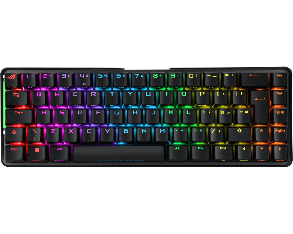 Клавиатура Asus ROG Falchion, Cherry MX RGB Red Switches + Asus ROG Sheath 3