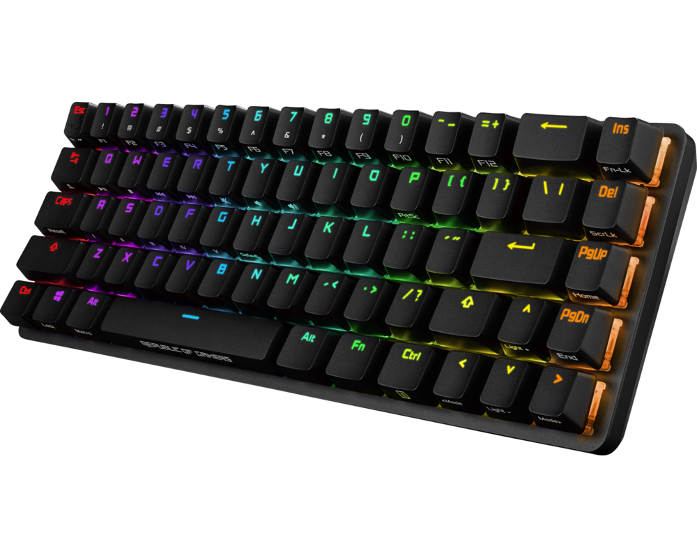 Клавиатура Asus ROG Falchion, Cherry MX RGB Red Switches + Asus ROG Sheath 6