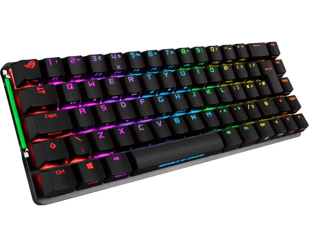 Клавиатура Asus ROG Falchion, Cherry MX RGB Red Switches + Asus ROG Sheath 4