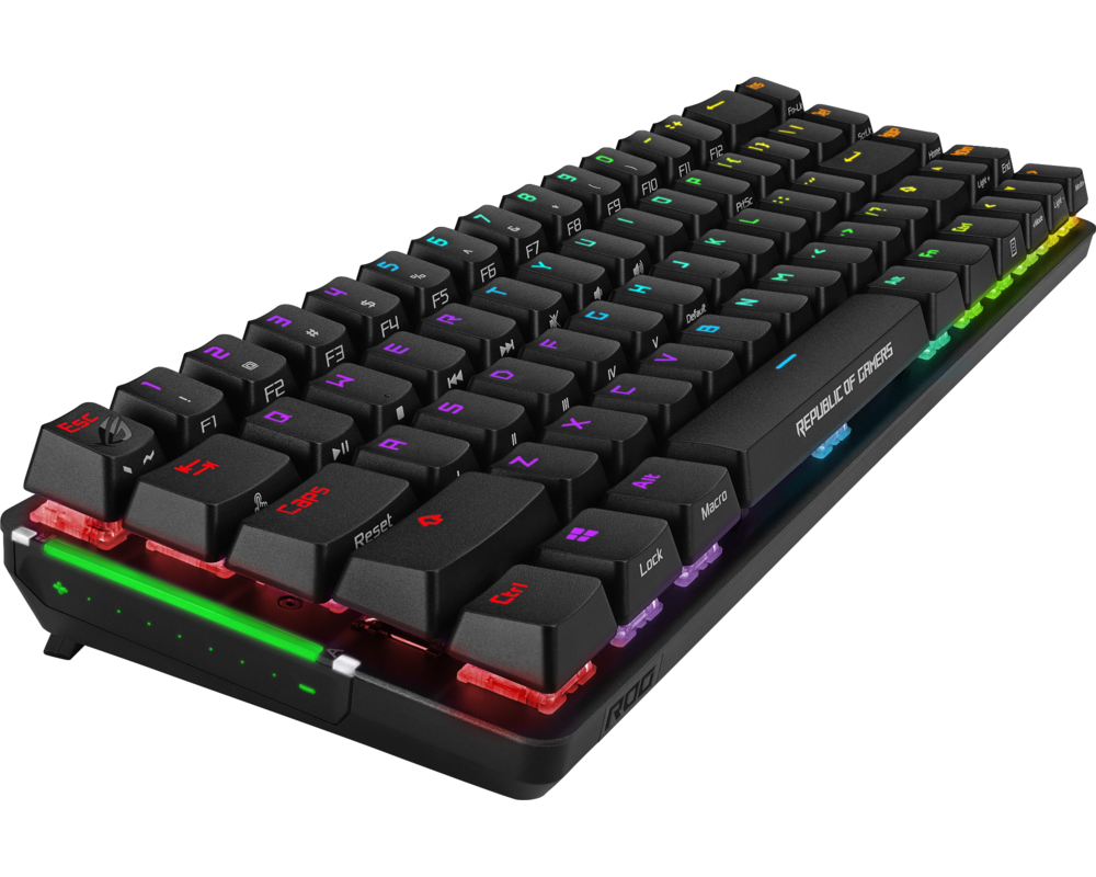 Клавиатура Asus ROG Falchion, Cherry MX RGB Red Switches + Asus ROG Sheath 7