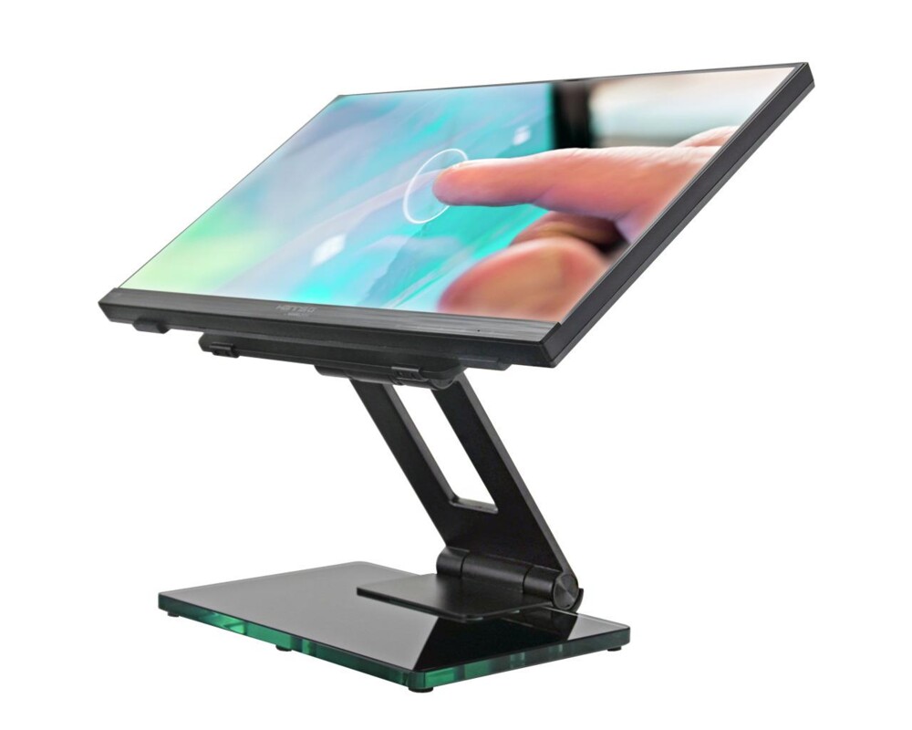 Стойка за тъч монитор Hannspree POS Stand Deluxe, 10.1" - 23", Черна 4