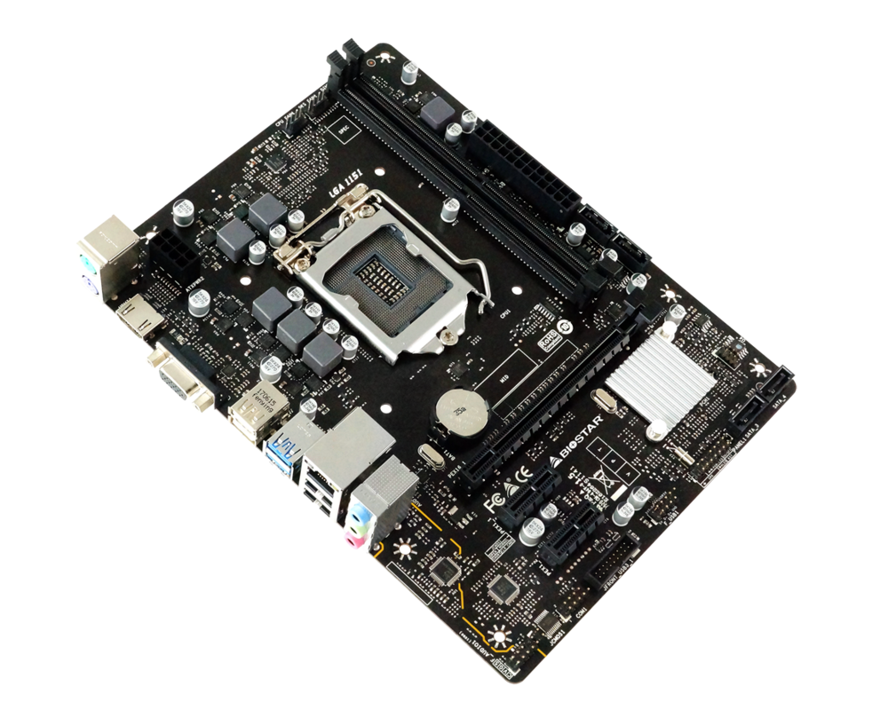Дънна платка BIOSTAR H310MHP, Intel H310, sock. 1151 3
