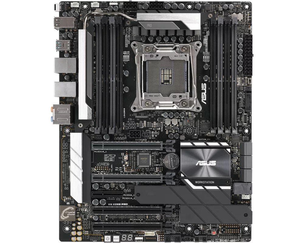 Дънна платка ASUS WS X299 PRO socket 2066, 8xDDR4 10