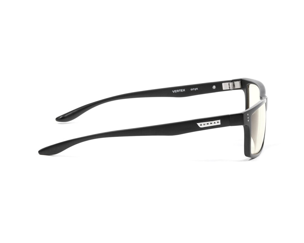 Очила за компютър Компютърни очила GUNNAR Vertex Onyx, Clear Natural, Черен 3