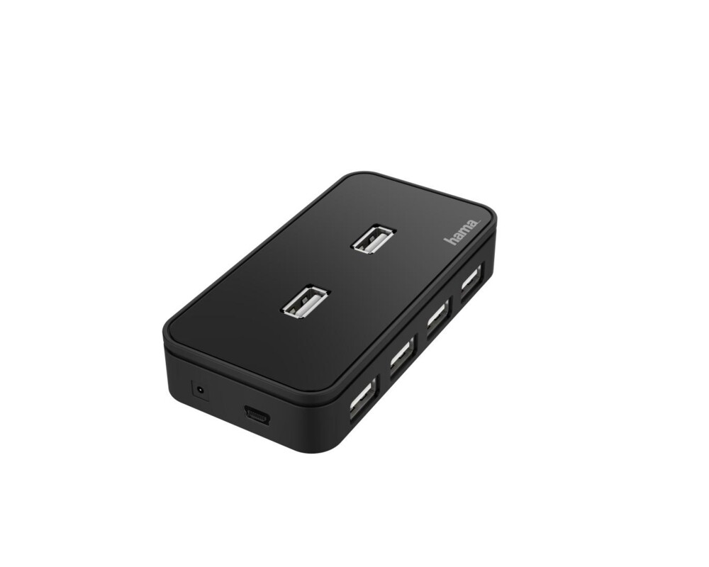 USB хъб , 7-портов, със захранване, HAMA-200123 2