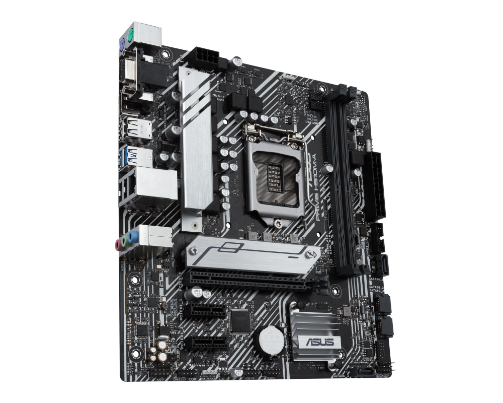 Дънна платка ASUS PRIME H510M-A, socket 1200, mATX 3