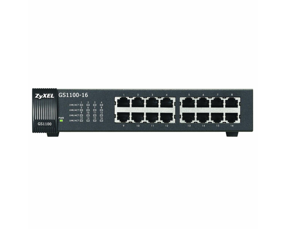 Switch (Комутатор) ZyXEL GS1100-16 v3 16-port Gigabit Unmanaged Switch 6