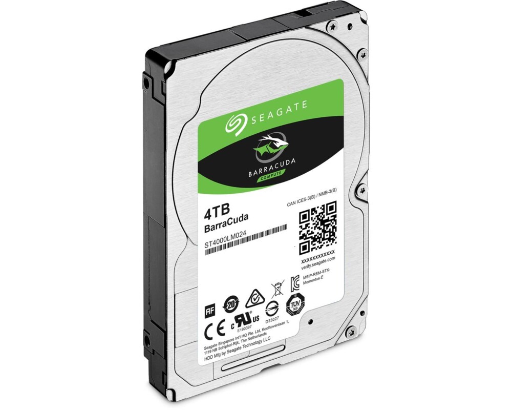 Твърд диск SEAGATE BarraCuda, 4TB, 5400RPM, 2.5", 128MB, ST4000LM024 2