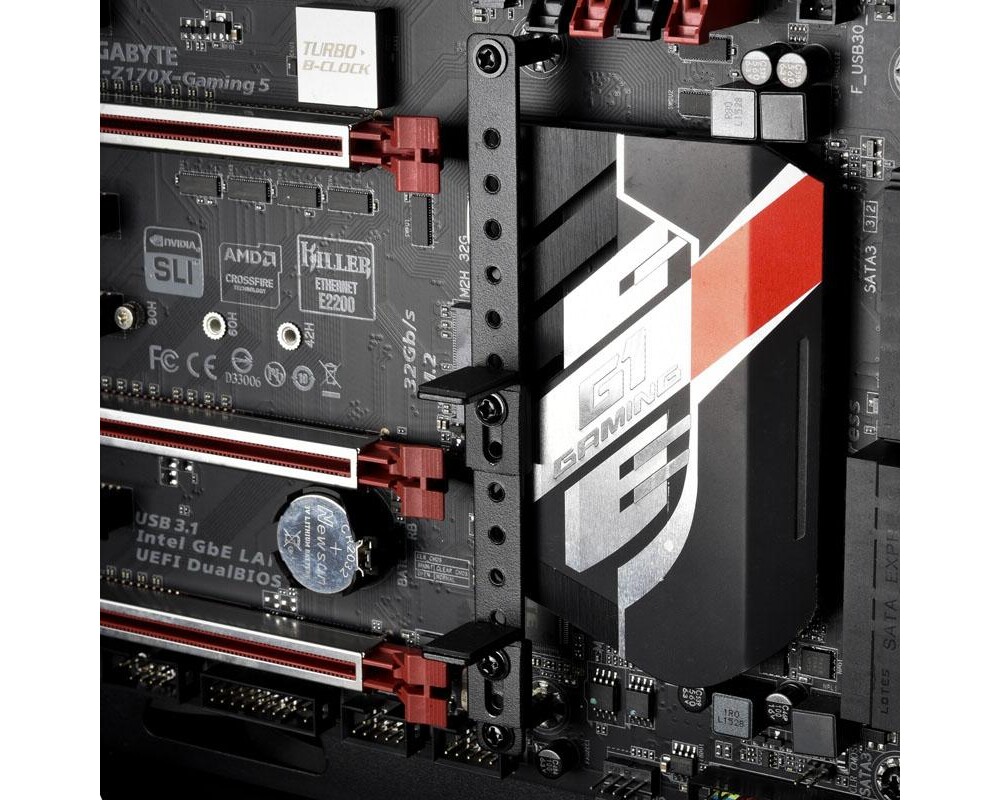 Контролер Скоба за графични карти Lian Li GB-001, VGA, Anti-Sag, Черен 3