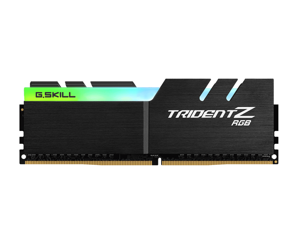 Памет G.SKILL Trident Z RGB 32GB(2x16GB) DDR4, PC4-32000, 4000MHz CL16, F4-4000C16D-32GTZRA 5