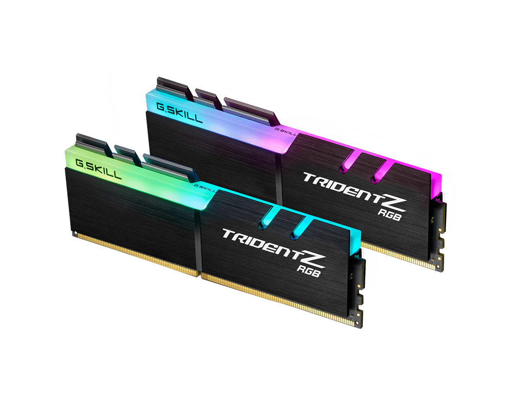 Памет G.SKILL Trident Z RGB 32GB(2x16GB) DDR4, PC4-32000, 4000MHz CL16, F4-4000C16D-32GTZRA 2