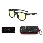 Очила за компютър Детски компютърни очила GUNNAR Rush Kids Small, Amber Natural, Черен 4