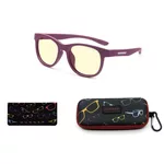 Очила за компютър Детски компютърни очила GUNNAR Rush Kids Small, Amber Natural, Лилав 4