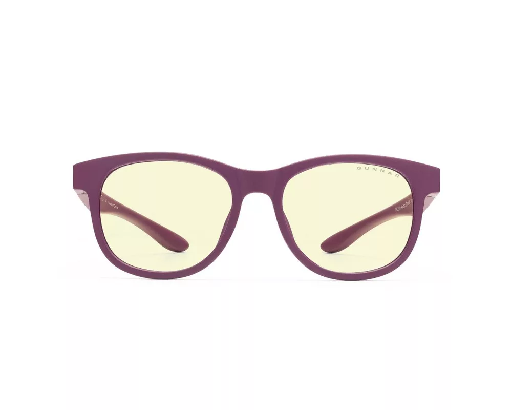 Очила за компютър Детски компютърни очила GUNNAR Rush Kids Small, Amber Natural, Лилав 2