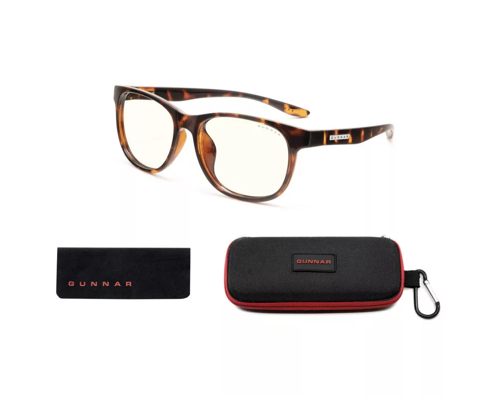 Очила за компютър Детски компютърни очила GUNNAR Rush Kids 12+, Clear Natural, Кехлибар 4