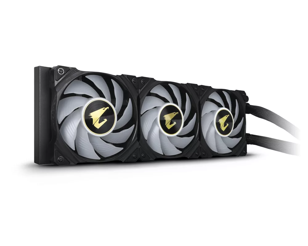 Охладител за процесор Gigabyte AORUS WATERFORCE X 360, LCD Display, RGB 2