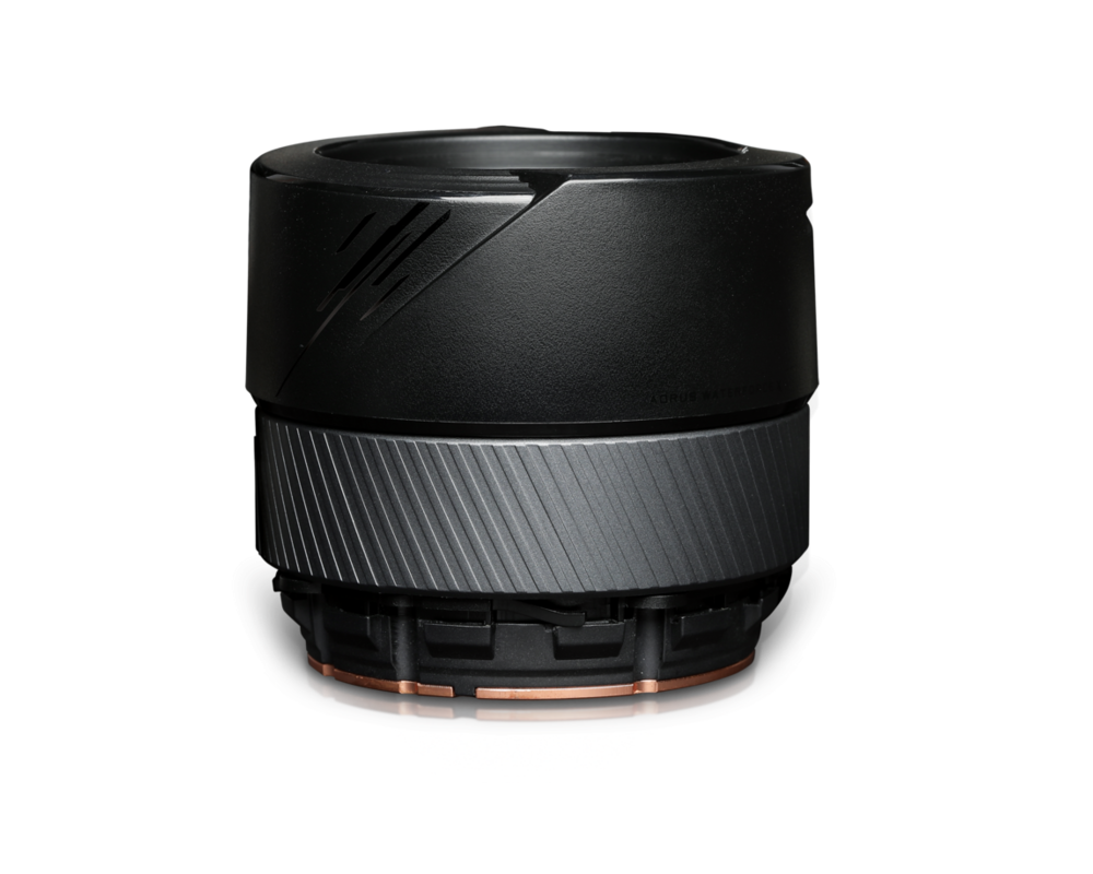 Охладител за процесор Gigabyte AORUS WATERFORCE X 280, LCD Display, RGB Fusion 5